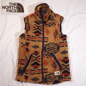 North Face Aztec Fleece Vest Sherpa